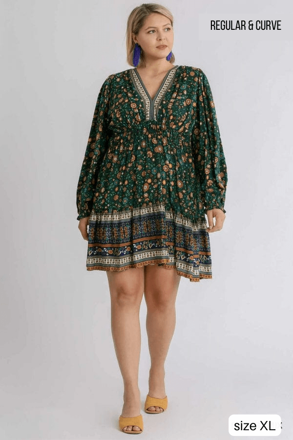 Umgee Dress Natural Instincts Dress