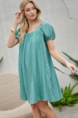 Davi & Dani Dress Teal Nation Dress