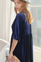 Davi & Dani Dress Velvet Touch Dress