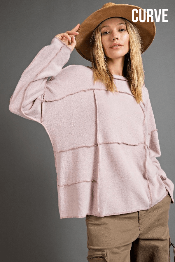 Easel Shirts & Tops Curve Soft Touch Top