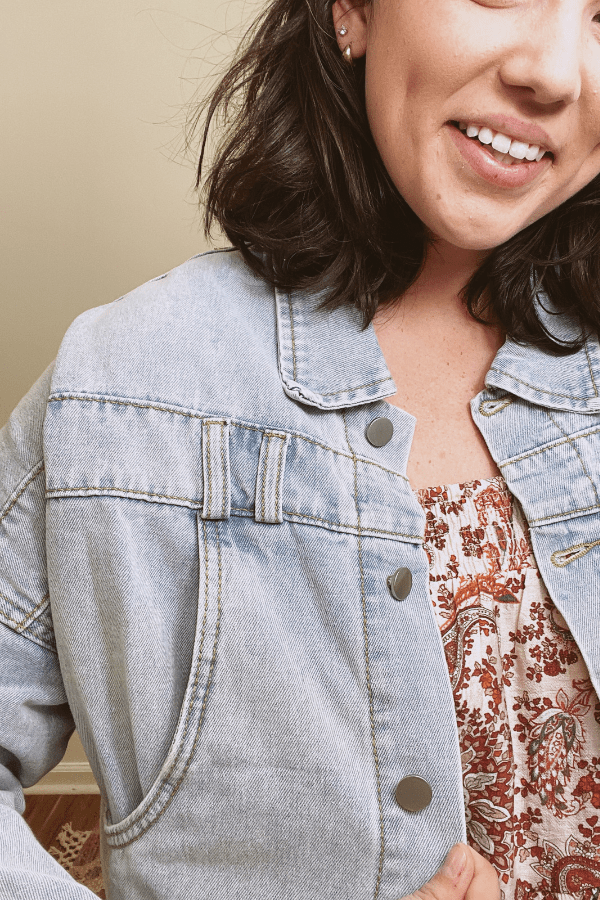 Andree by Unit Tops A Cut Above Denim Jacket