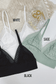 Leto Accessories Tops Lace Longline Bralette