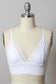 Leto Accessories Tops White / Small Lace Longline Bralette